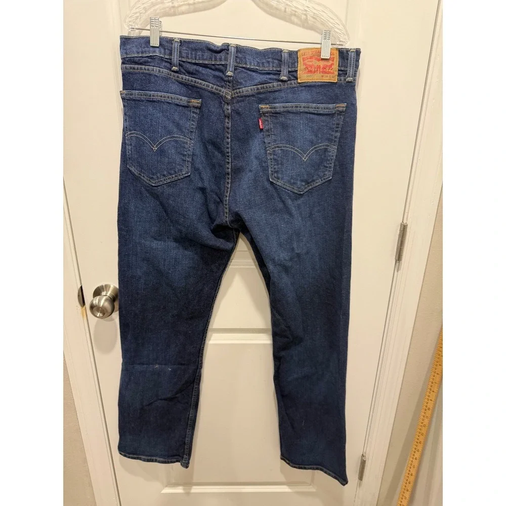 Levi's Mens Jeans‎ Dark Wash Stretch Blue 38x32